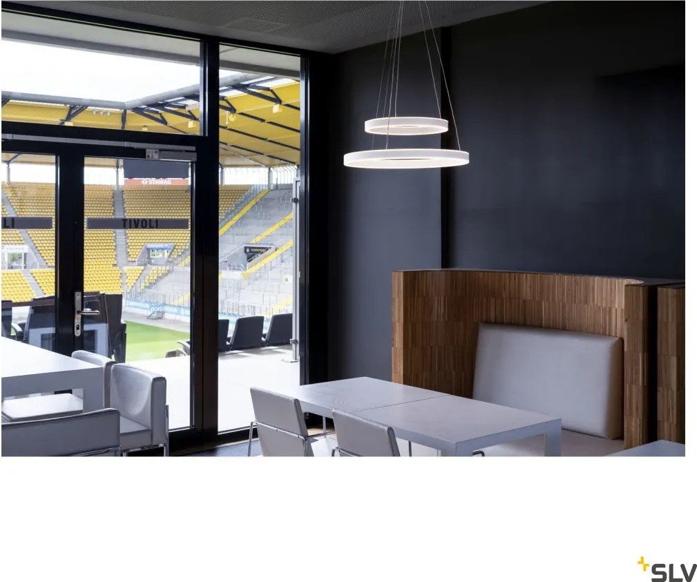 SLV 1004766 ONE Modern Led Függesztett Lámpa Fehér LED IP20