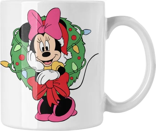 Mickey egér karácsonyi bögre Ajándék Név 8