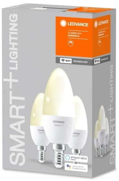 SET 3x LED Dimmelhető izzó SMART + E14/5W/230V 2700K - Ledvance