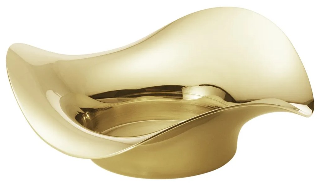 Kobra aranyozott oszlopos gyertyatartó - Georg Jensen