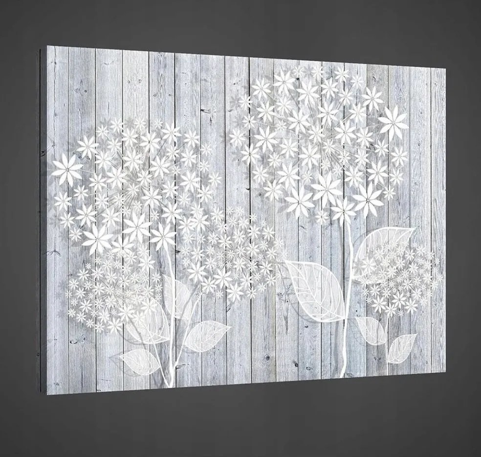 Vászonkép a konyhába, vászonkép virágok 100x75