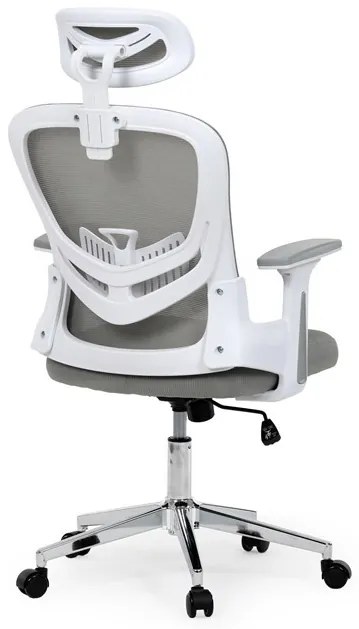 Irodai forgószék hintamechanikával, szürke kárpittal. KA-K2031 GREY