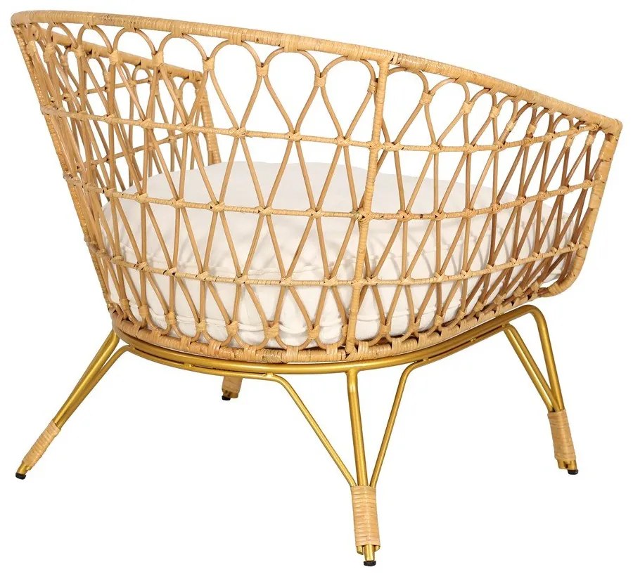 Ratta Outdoor rattan kerti fotel - Bonami Essentials