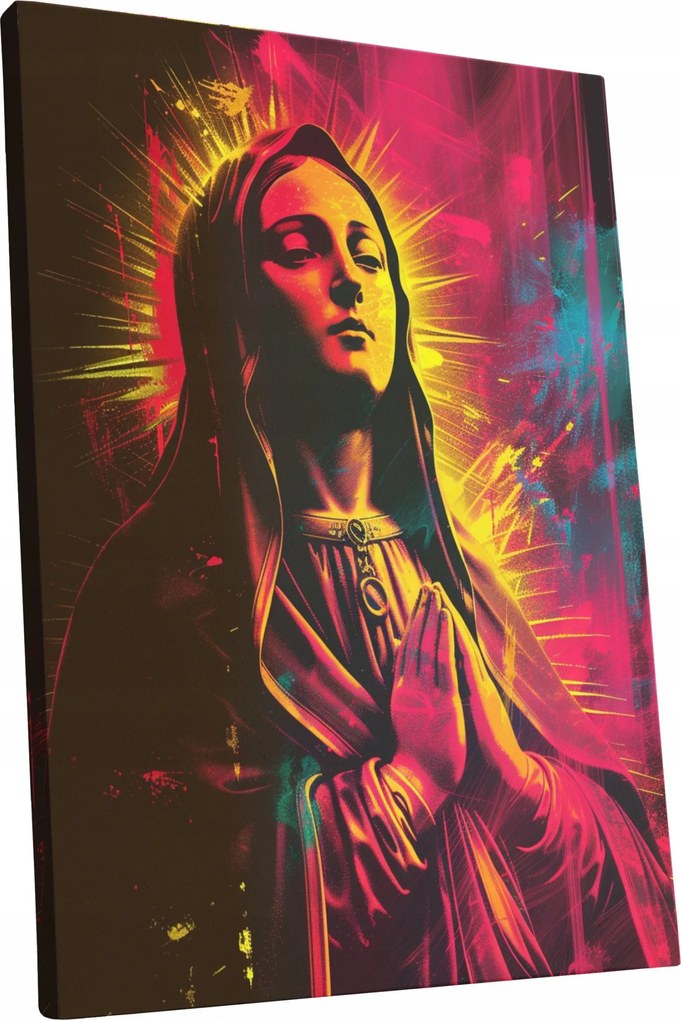 Vászonkép Divatos Szűz Mária ikon otthon nappali szoba 45x60