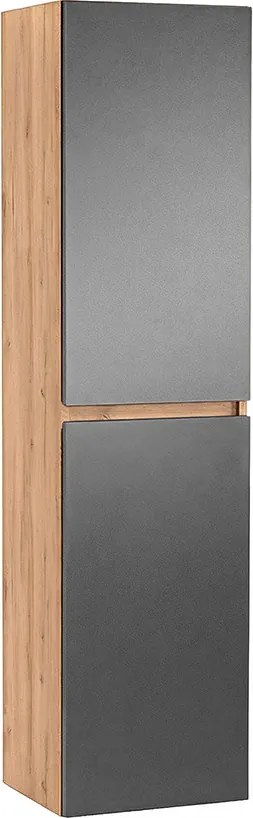 Vario Forte 35 függesztett oldal szekrény tölgy-antracit