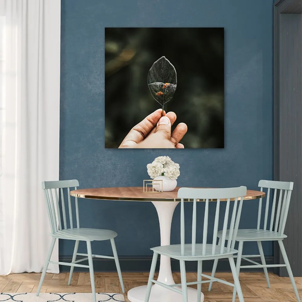 Gario Vászonkép Mini akvárium - Zehem Chong Méret: 40 x 40 cm