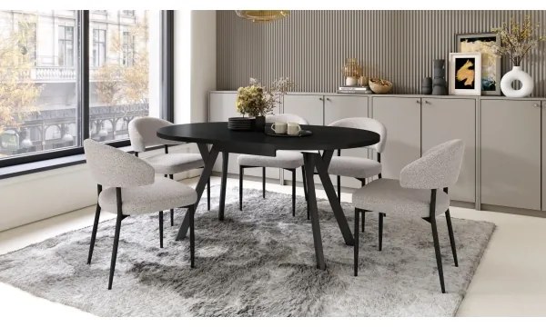 Étkezőasztal ARTUR fekete