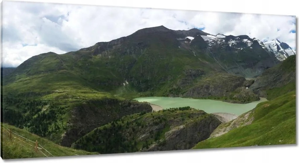 Festmények 115x55 Hegyi tájkép