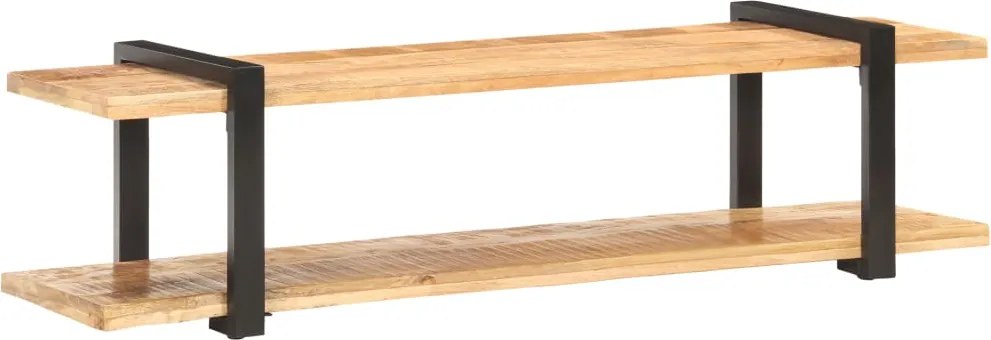 vidaXL tömör nyers mangófa TV-szekrény 160 x 40 x 40 cm