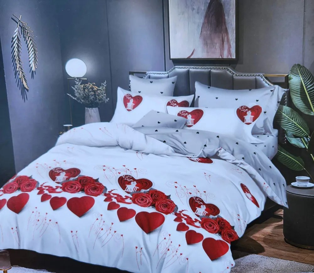 Andon modern bézs ágyneműhuzat 200 x 220 cm 6 részes