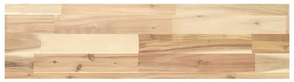 tömör akácfa téglalap alakú asztallap 80 x 20 x 4 cm