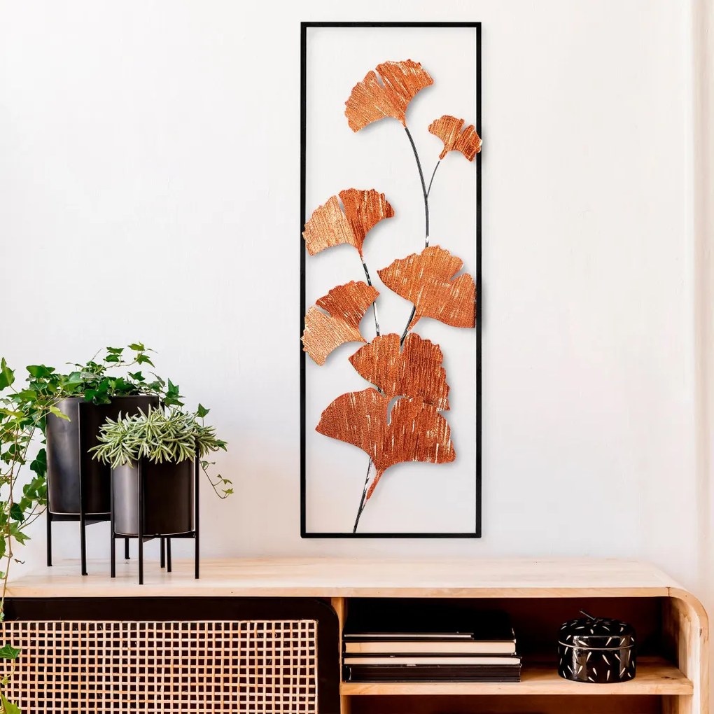 Fém fali dekoráció, 32×90 cm – TR930DYU1289