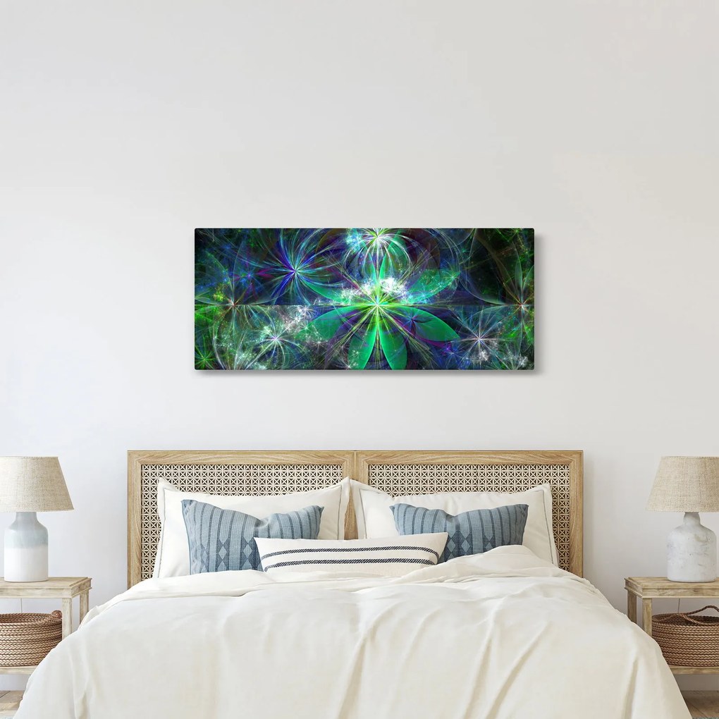 Kép - Absztrakt geometriai formák (120x50 cm)