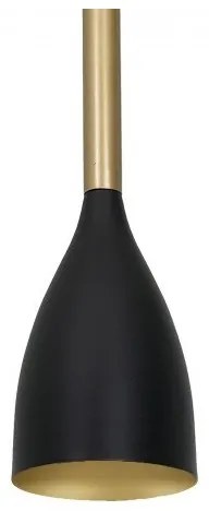 Csillár zsinóron ISTAPPAR 3xE27/60W/230V fekete/arany