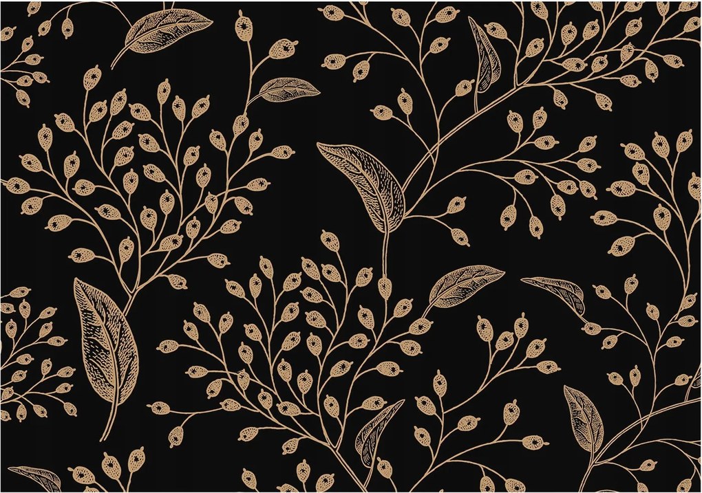 Fotótapéta Flizelin a nappali hálószobába Botanikus elegancia 208x146