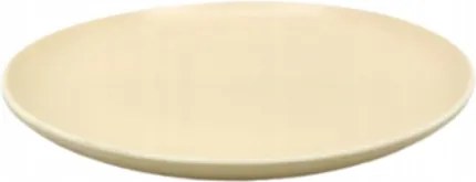 Ebédlő kerámia tányér Bézs Ø26 CM