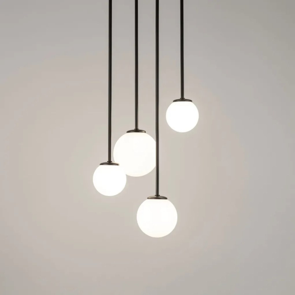 SIGMA LIGHTING 33503 TULIA Többágú Függesztett Lámpa Fehér, Fekete G9 IP20