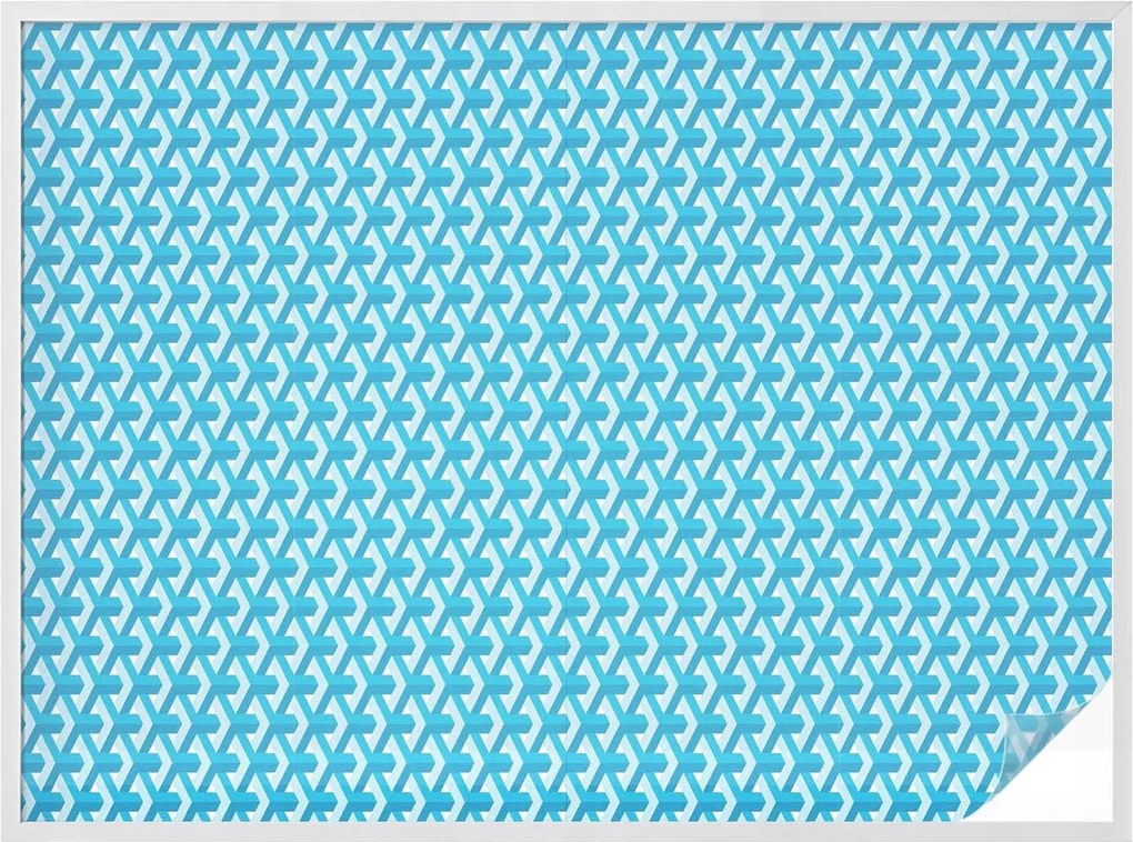 Szélvédőfólia Adatvédelem Geometrikus kockák 200x146