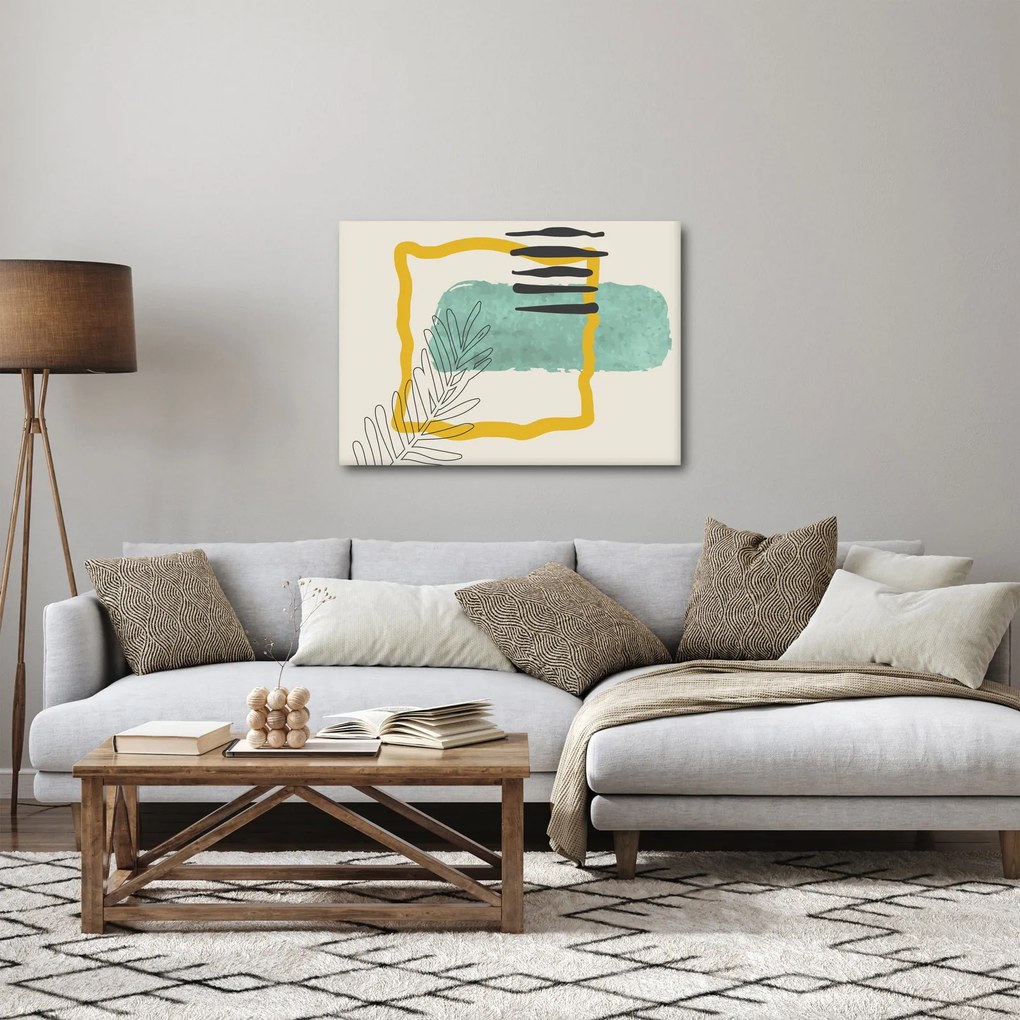 Kép - Absztrakt lapok N⁰2 (70x50 cm)
