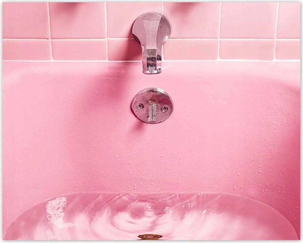 Poszterek 50x40 Női fürdőszoba Fürdőkád