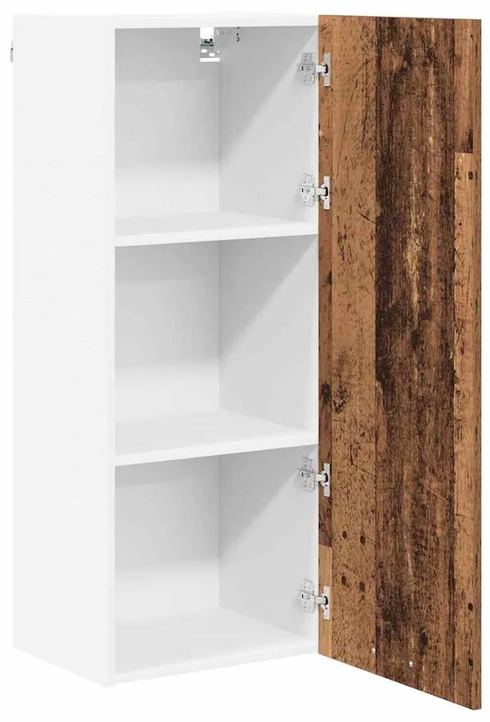 Függő szekrény polcokkal Riga Öreg fa 40 x 31 x 100 cm Faanyag