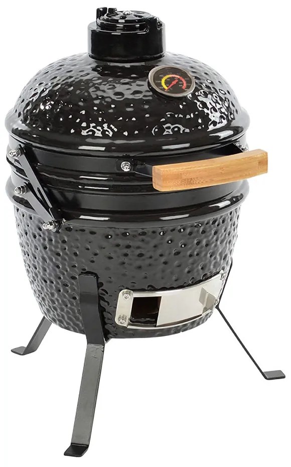 Mini kamado grill