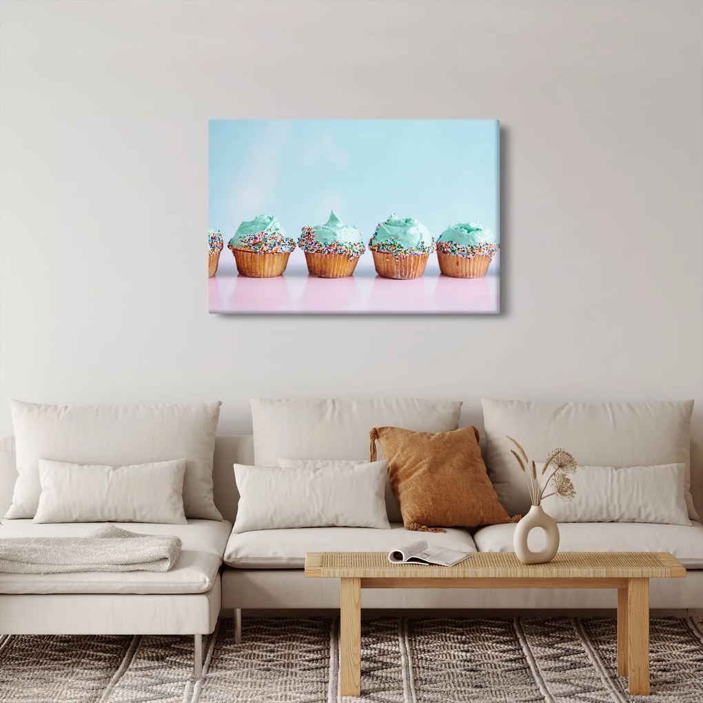 Cupcakes képe (90x60 cm)