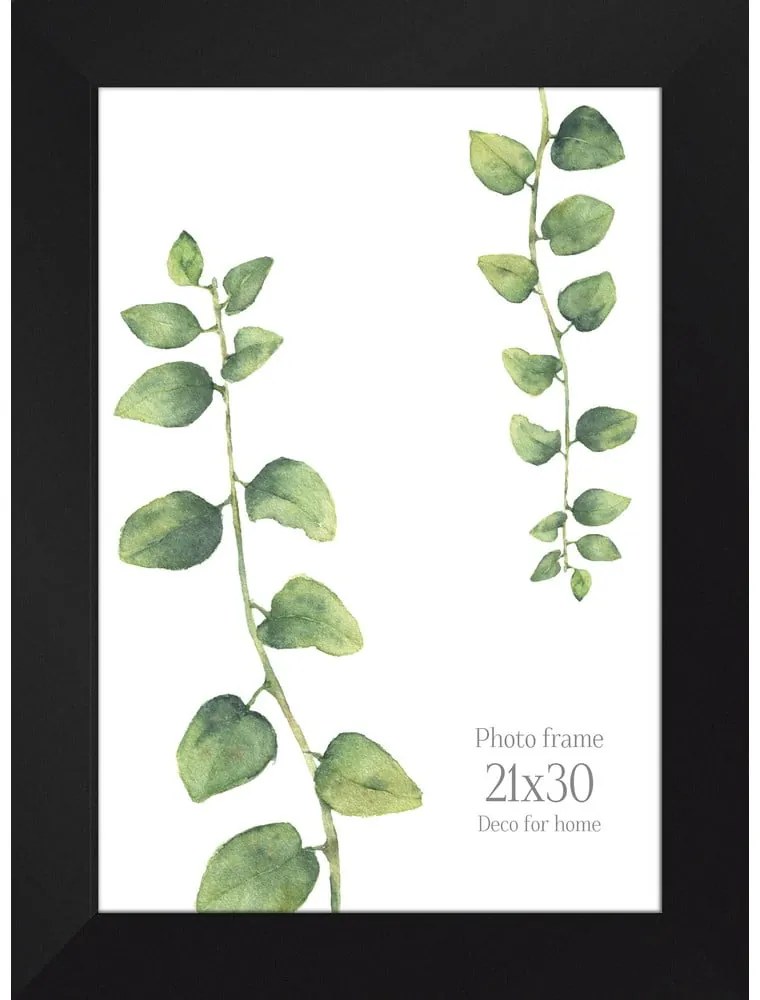 Narvik fekete fali képkeret, 27 x 36 cm - Styler