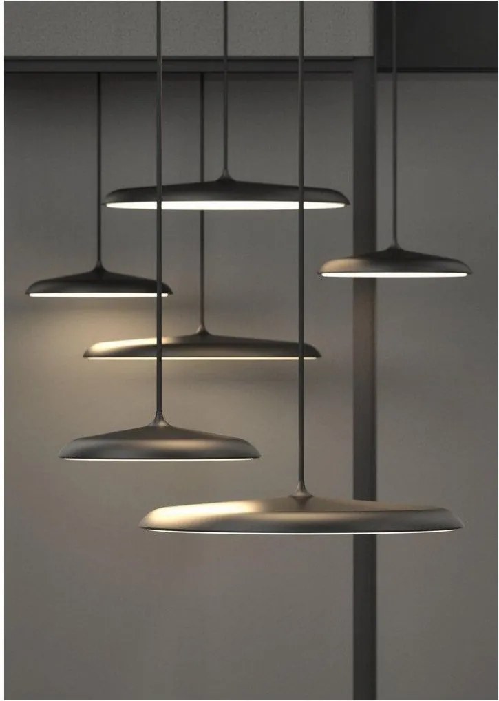 NORDLUX 83093003 ARTIST Modern Led Függesztett Lámpa Fekete LED IP20