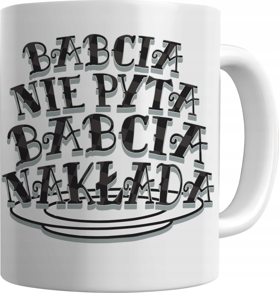 Bögre Fehér Nagymama Nem Kérdezi Nagymama Ajándékot Nagymama Napjára Ajándék