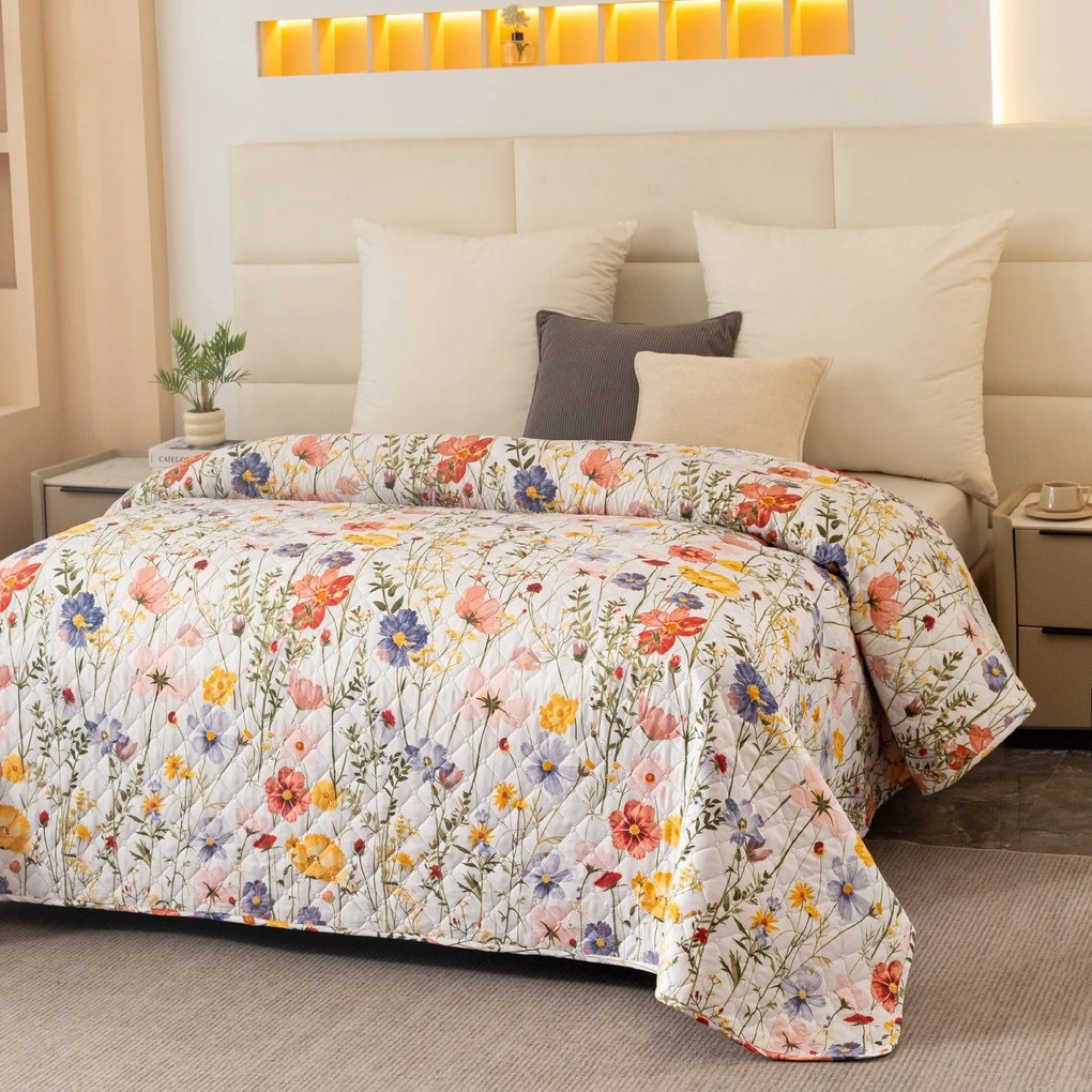 ágytakaró WILDFLOWERS, színes Méret: 170 x 210 cm