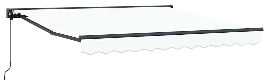Behúzható napellenző Fehér 300x250 cm szövet