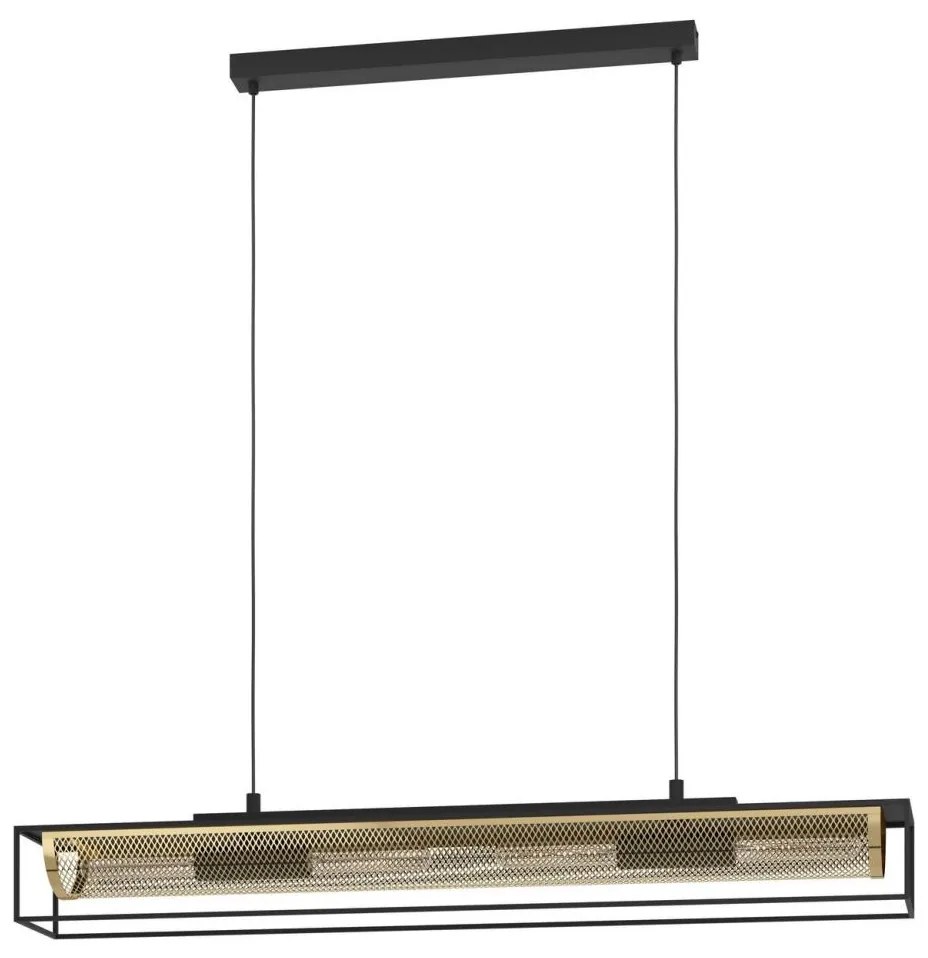 Eglo 43788 - Csillár zsinóron NOHALES 4xE27/40W/230V