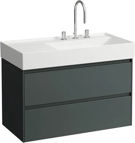 Laufen LANI mosdószekrény 88x45x51,5 cm mdf szürke H4039621122661
