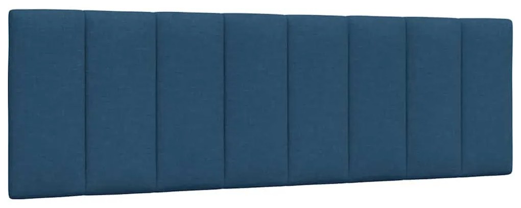 kék szövet fejtámla párna Hanko 160 cm