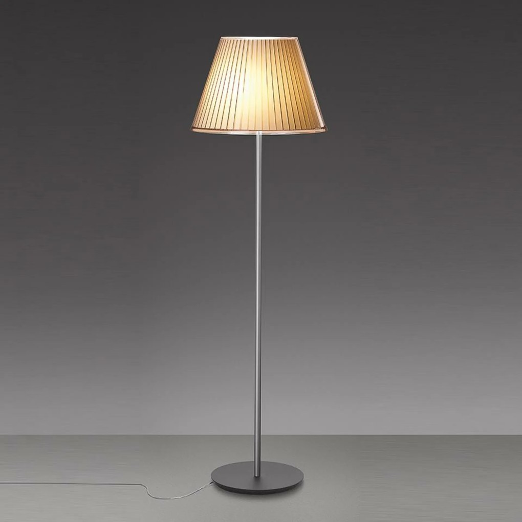 Artemide Choose állólámpa pergamen/króm, magasság 178 cm, E27, IP20