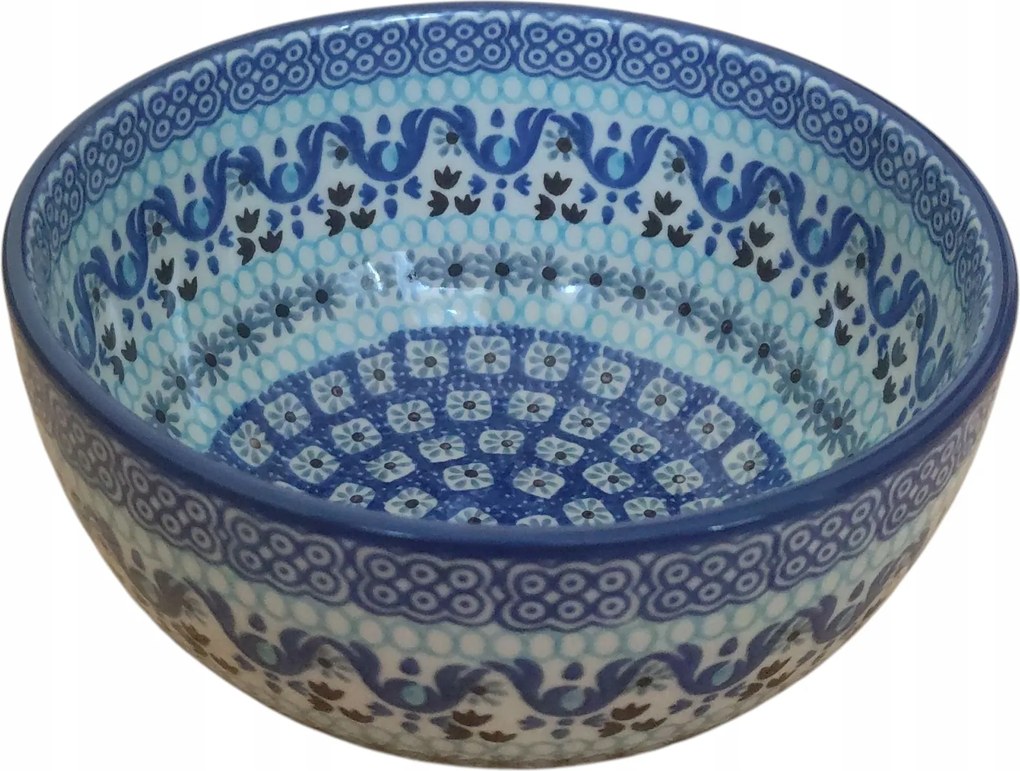 Tál 1L Kerámia Bolesławiec C37 1026