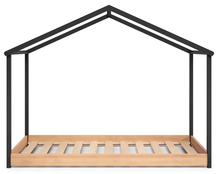 Arthur antracitszürke gyerekágy, 90 x 190 cm - Marckeric