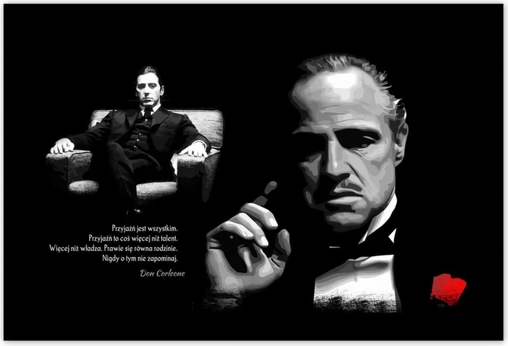 Poszterek 185x125 Keresztapa Vito