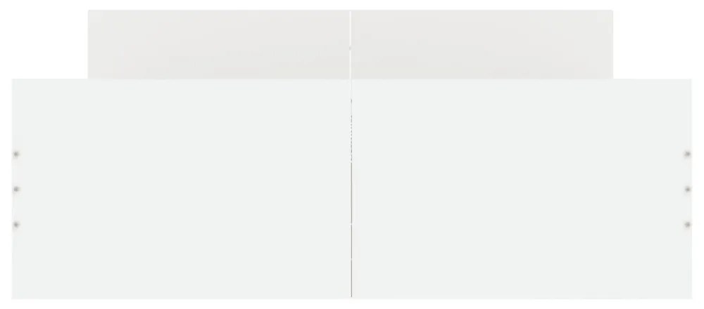 fehér ágykeret fej- és lábtámlával 120x200 cm