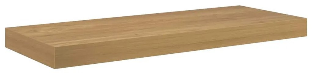 vidaXL Falpolc Falra szerelhető 4 pcs Barna 50 x 23 x 4 cm Faanyag