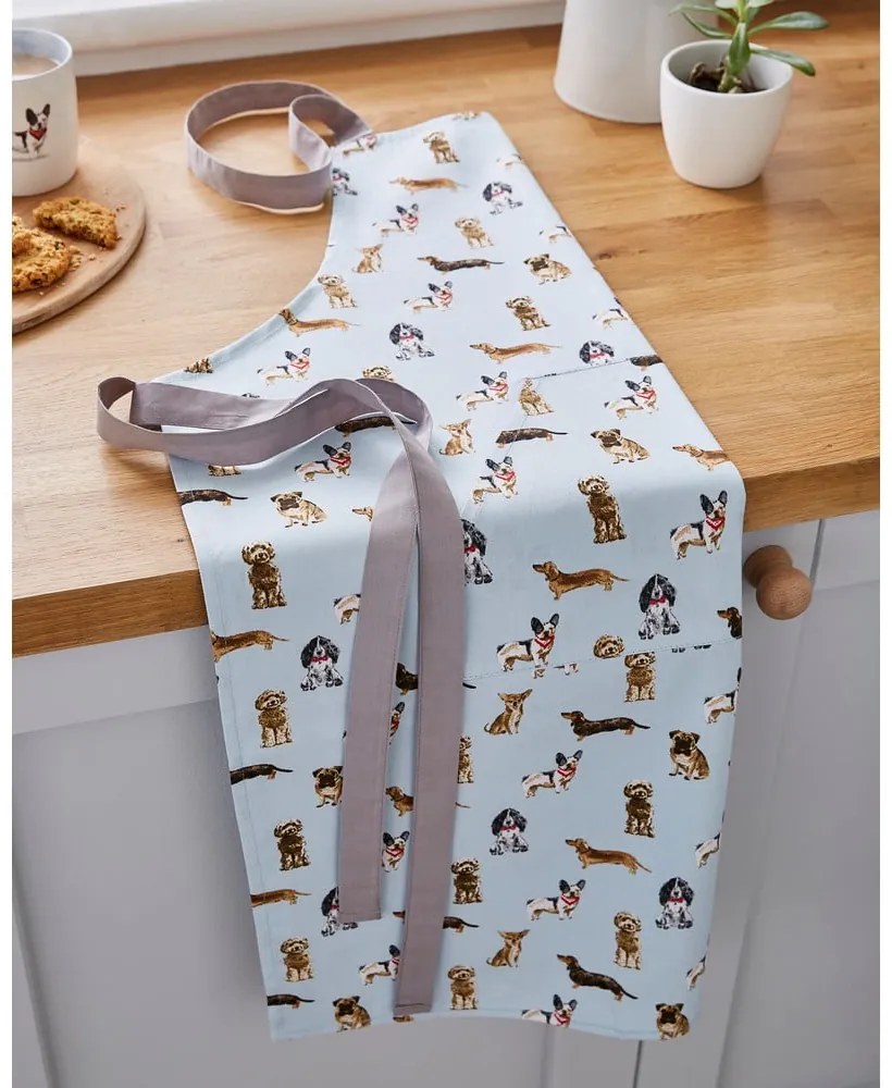 Curious Dogs pamut kötény - Cooksmart ®