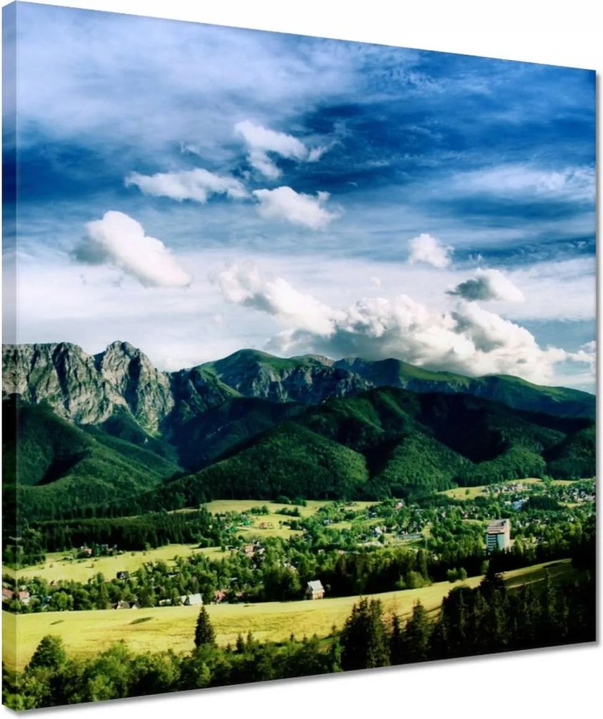 Vászonkép 40x40 Tátra Panoráma Tájkép