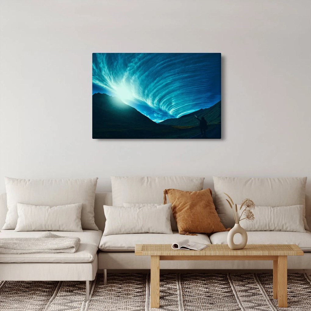 Kép - Hullám a felhőkből (90x60 cm)