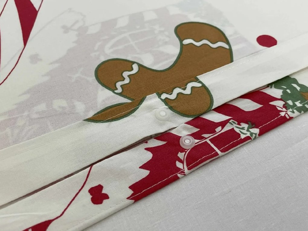 Pamut ágynemű GINGER REST fehér Ágyneműhuzat mérete: 70 x 90 cm | 140 x 200 cm