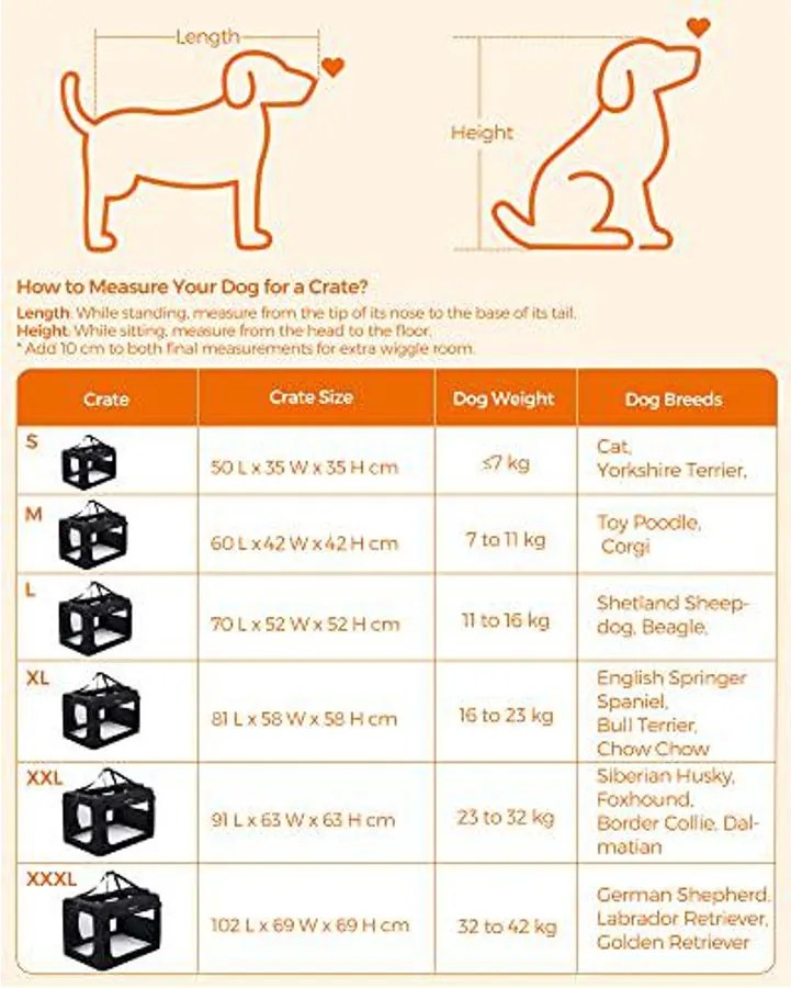 Összecsukható kisállathordozó 91 x 63 x 63 cm, XXL-es kutyaszállító, fekete