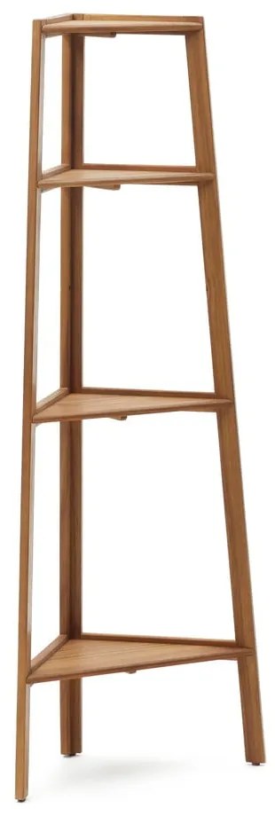 Natúr színű akácfa kültéri polcos állvány 42x150 cm Victora – Kave Home