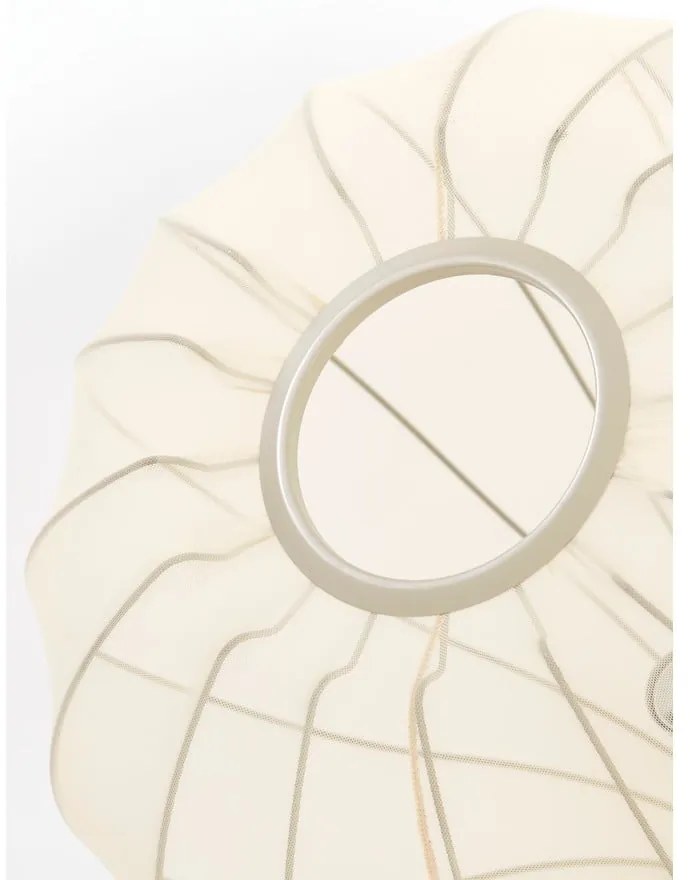 Bézs függőlámpa textil búrával ø 50 cm Elati – Light & Living
