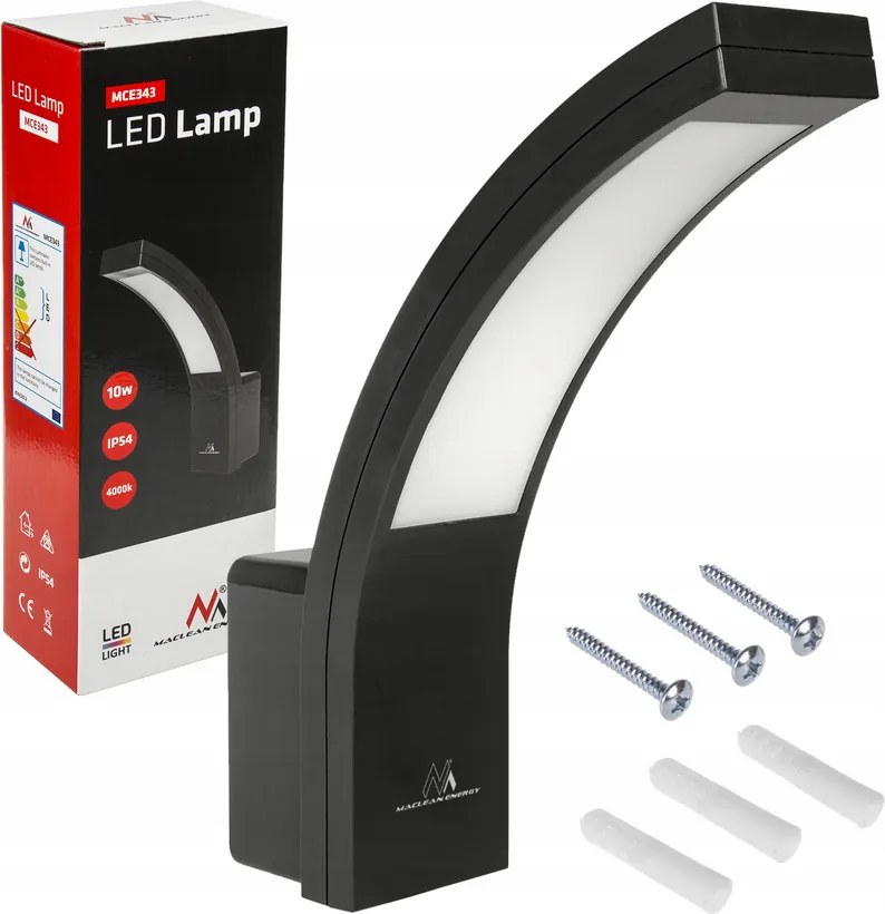 Kültéri Fali Lámpa Homlokzati Fali Lámpa 230V Led IP54 10W