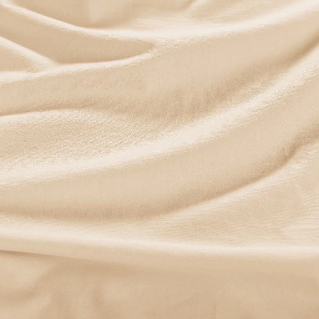 4Home Luxury jersey lepedő kávé, 90 x 200 cm